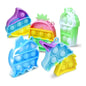 Mini Push it Pop Fidget Stress Relief Toys Set
