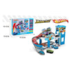 Alloy Car Parking Area Track Game For Children, Parking Lot