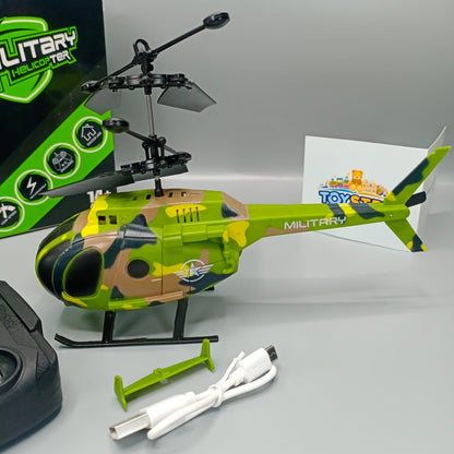 Remote Control Army Helicopter Rescue Aircraft with USB Charging for Children Boy Toys