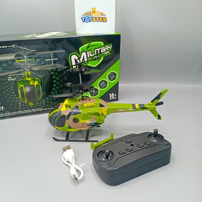Remote Control Army Helicopter Rescue Aircraft with USB Charging for Children Boy Toys
