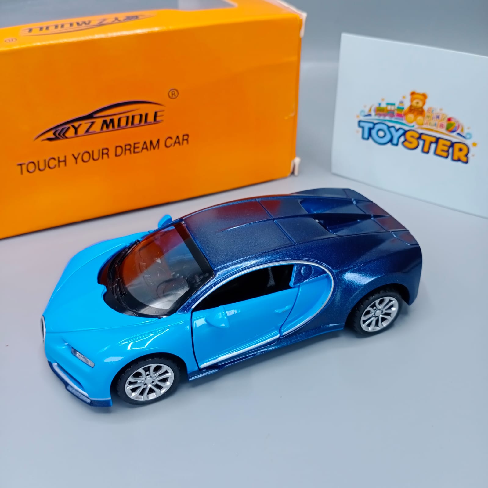 Die-Cast Bugatti Chiron Car Toy For Kids