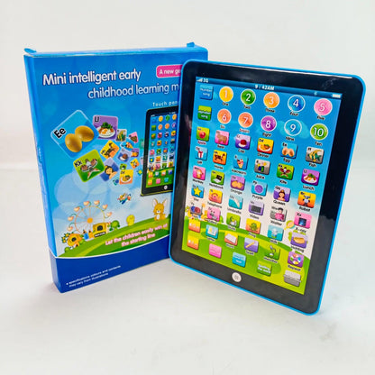 Mini Intelligent Learning Pad Early Educational Learning Toy for Toddler Kids Tablet