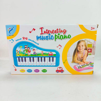 Kids Piano Electric Keyboard, Baby Mini Piano Toy With 24 Keys, Musical Piano Toy