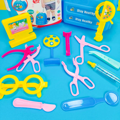 Dessert Suitcases For kids Playset with Accessories, Adorable Travel Suitcase