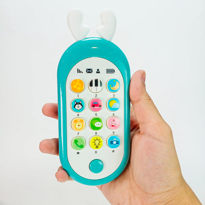 Musical Baby Activity Mobile Phone with Sound and Light for Babies Multi Sound Effects with Light Teething Toys