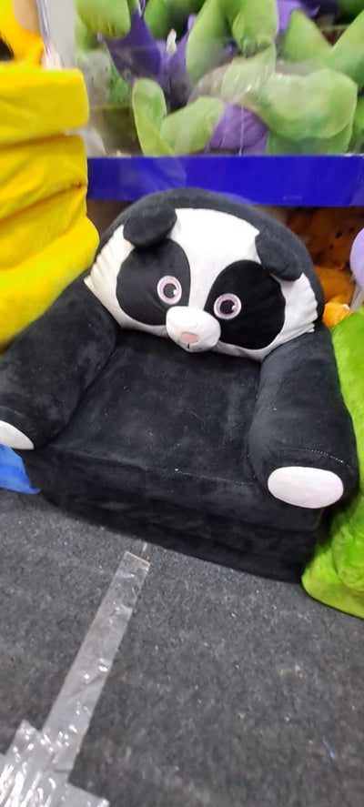 Comfortable Stuffed Folding Stuff Cartoon Plush Kids Sofa Chair Bed