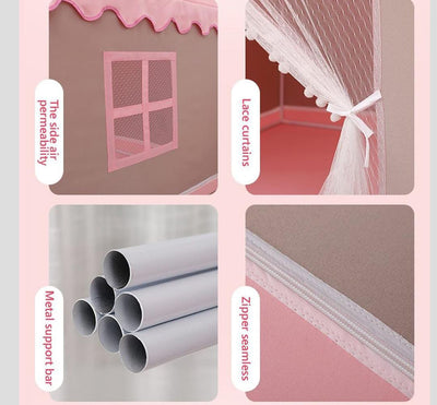 Household Tent Girl's Pink Game House