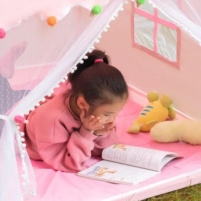Household Tent Girl's Pink Game House
