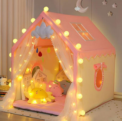 Household Tent Girl's Pink Game House