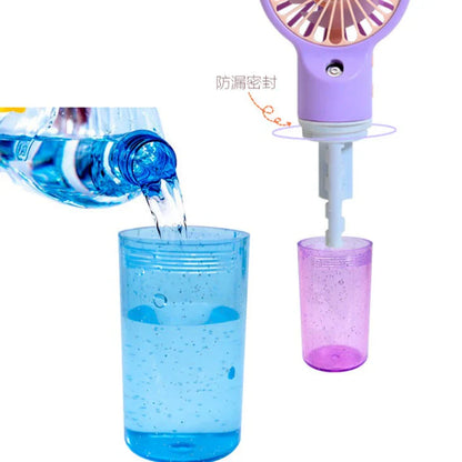 Portable Mini Handheld Spray Fan