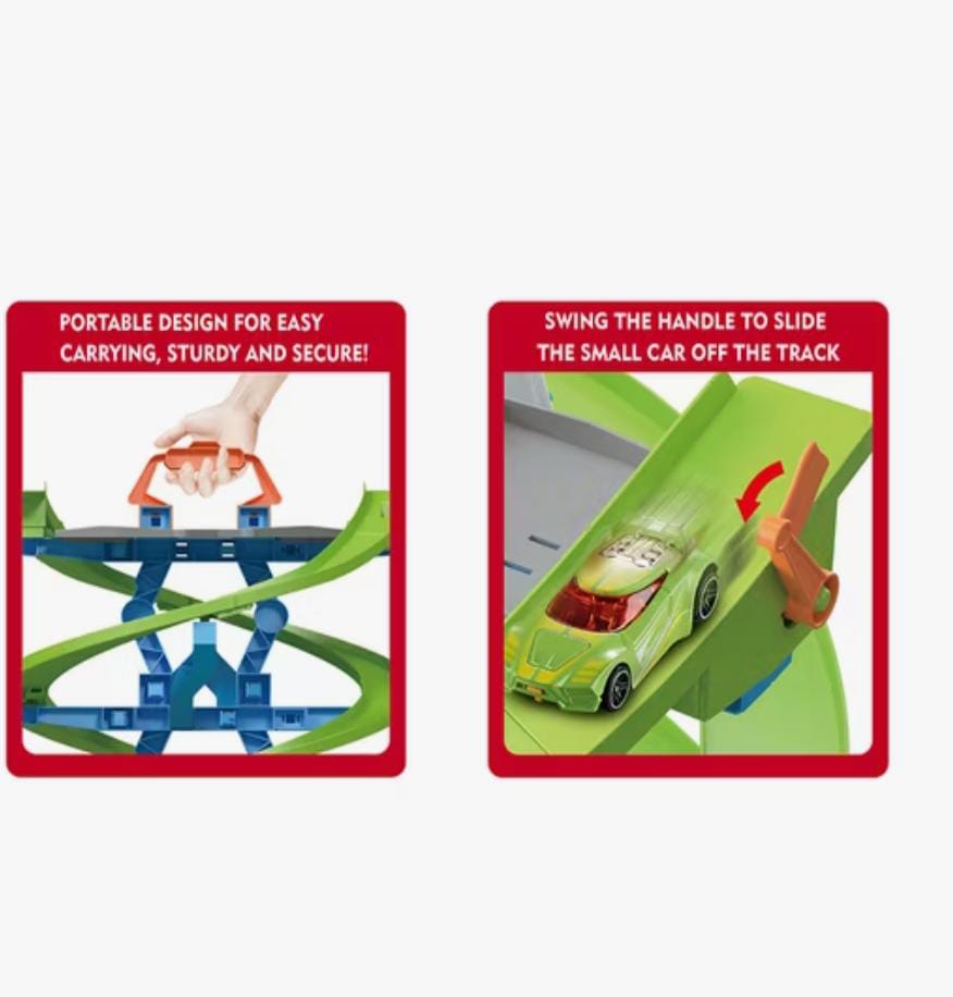 Alloy Racing Car Track Set for Kids