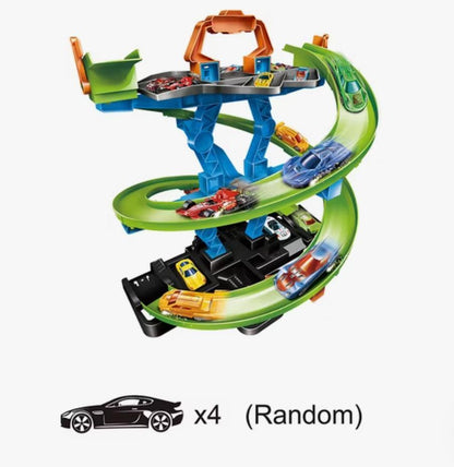 Alloy Racing Car Track Set for Kids