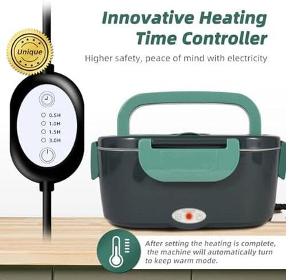 Heated Lunch Box with Heating Time Controller (Pre-Order)