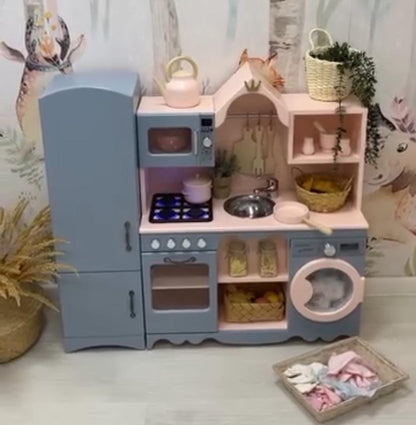 Dubai Made Wooden Dreamy Kitchen