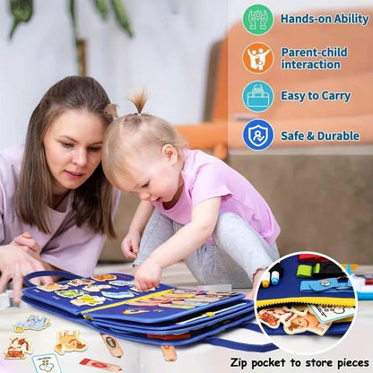 Educational Busy Board For Toddlers