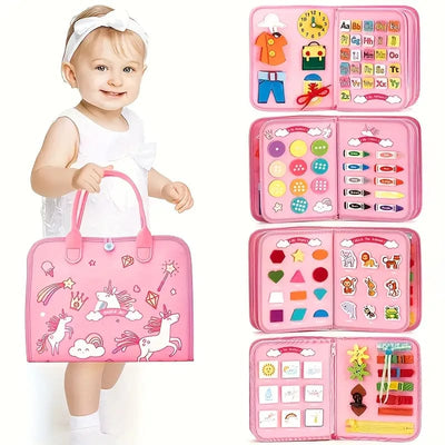 Educational Busy Board For Toddlers