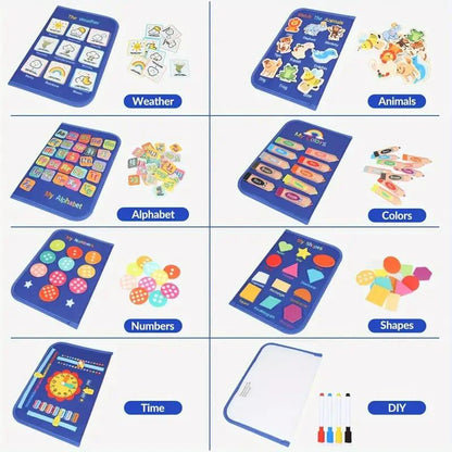 Educational Busy Board For Toddlers