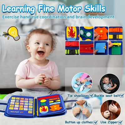 Educational Busy Board For Toddlers