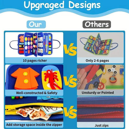 Educational Busy Board For Toddlers