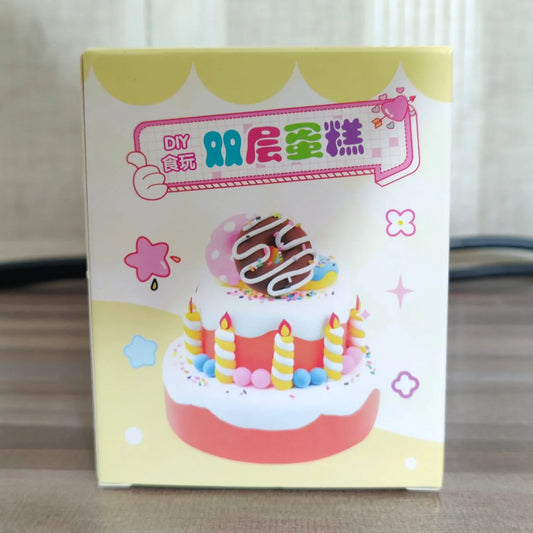 DIY Claydoh Decorate Cake