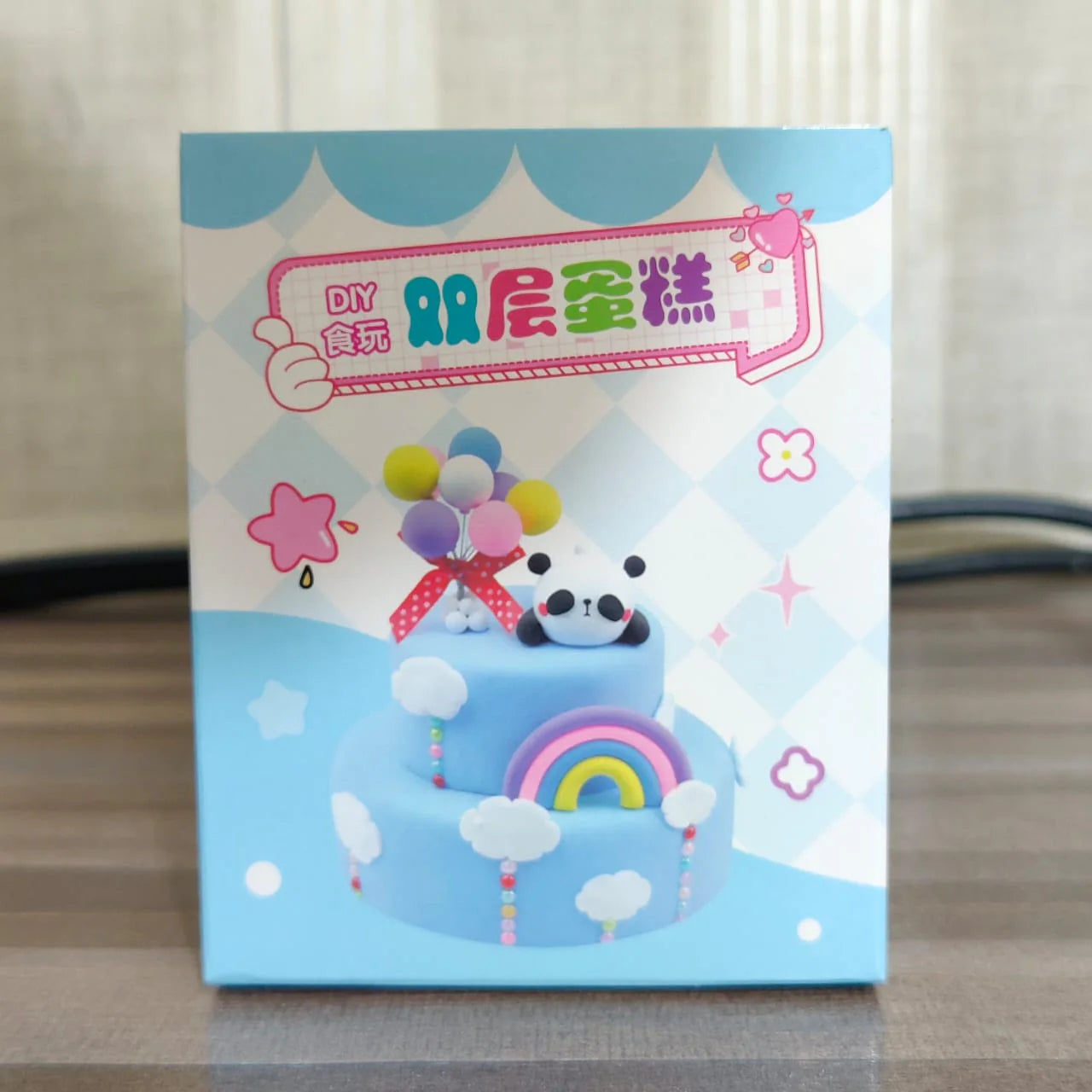 DIY Claydoh Decorate Cake