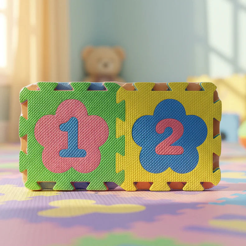 Alphabet, Numbers, Signs & Shape Foam Puzzle Mat for Kids