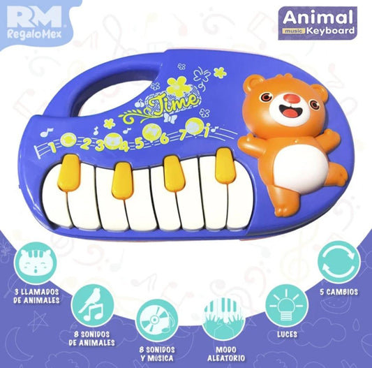 Musical Animal Keyboard Piano