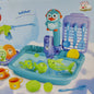 2 in 1 Sink And Fishing Game With Light And Sound