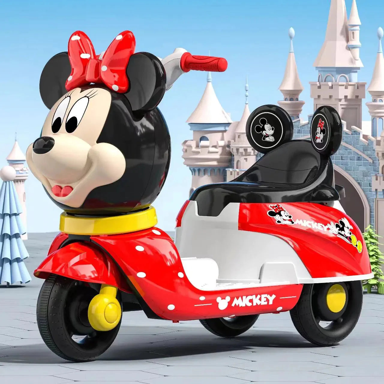6V Minnie Electric Rechargeable Scooter For Kids