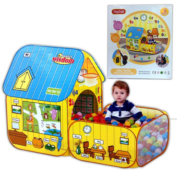 Amazing 2 in 1 Wisdom Play House For Kids