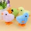 Easter Chick Wind Up Toys Jumping Chicken Plush Chicks