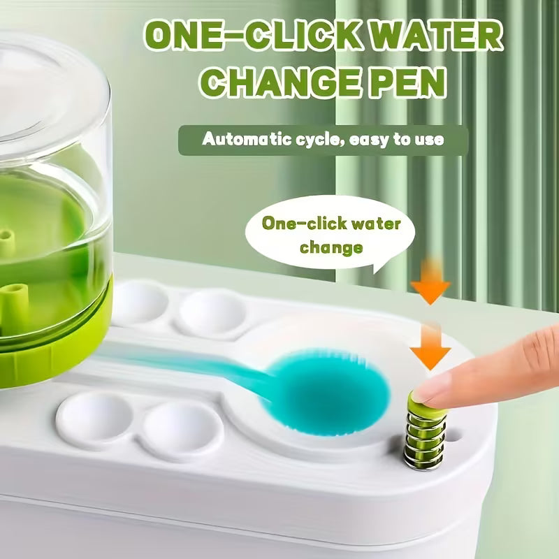 Automatic Brush Cleaning Device