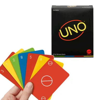 Black Special Edition UNO Card Family Game