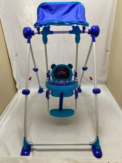 Baby Garden Outdoor Swing with Attachend Toys and Sound – Cover Shade