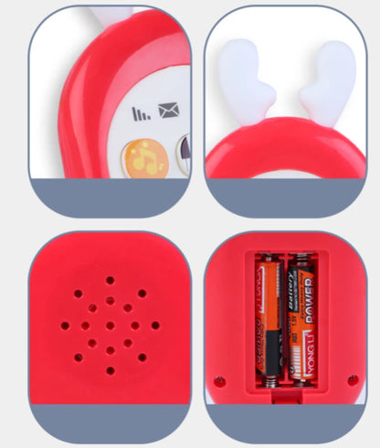 Musical Baby Activity Mobile Phone with Sound and Light for Babies Multi Sound Effects with Light Teething Toys