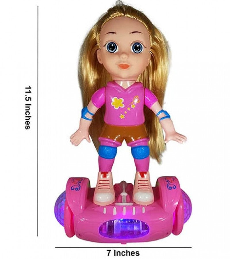 Balance Car Doll with Light & Sound for kids