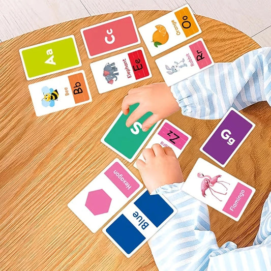 58pcs Educational Flash Cards for Toddlers