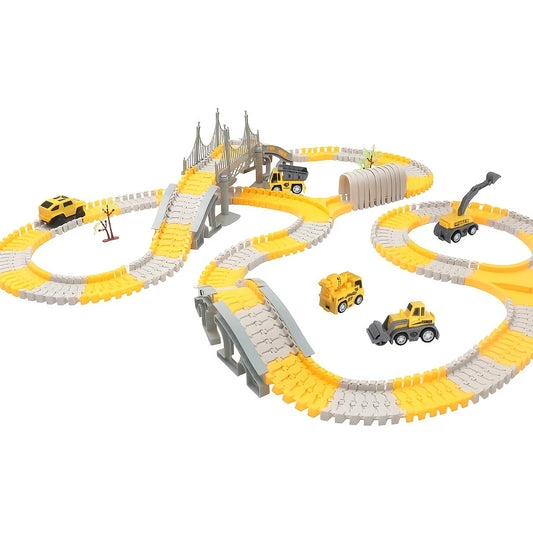 Kids DIY Engineering Car Track