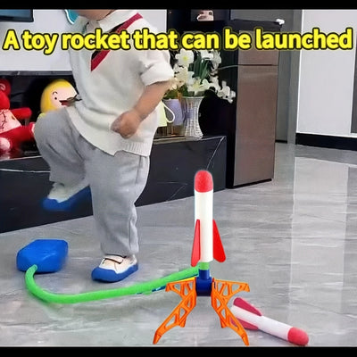 Interactive Outdoor Rocket Launch Toy Set