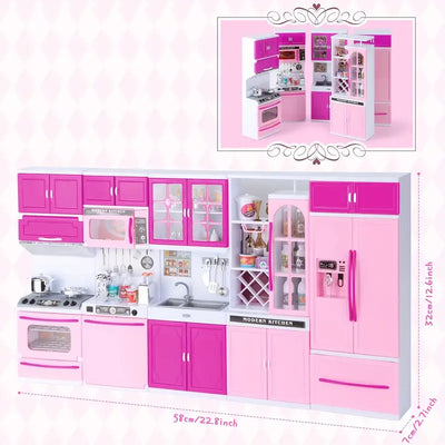 ink Kitchen Combo Pretend Play 5pcs Toy Set with Lights and Sounds