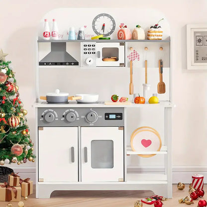 Chef Simulated Wooden Kitchen Toy Set