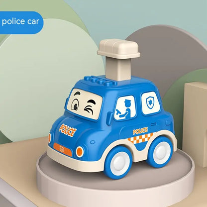 Push & Go Friction Cute Tool Car – Assortment