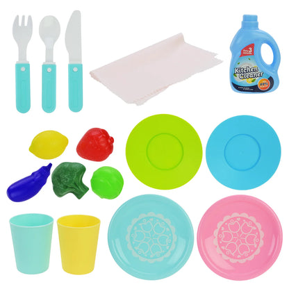 Educational Kitchen Dishwasher Sink Playset