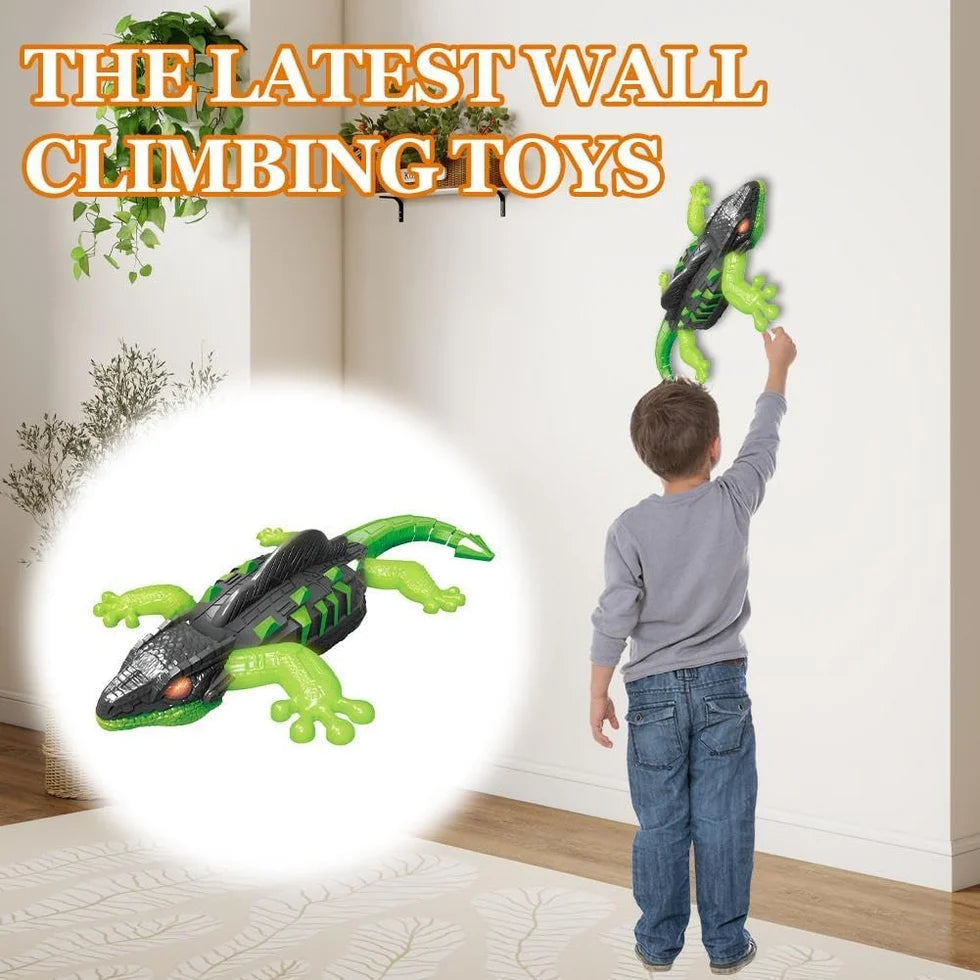 Remote Control Wall Climbing Lizard Toy for Kids