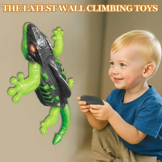 Remote Control Wall Climbing Lizard Toy for Kids
