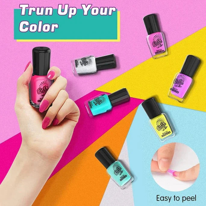 Beauty Nail Polish Kit With Dryer for Kids