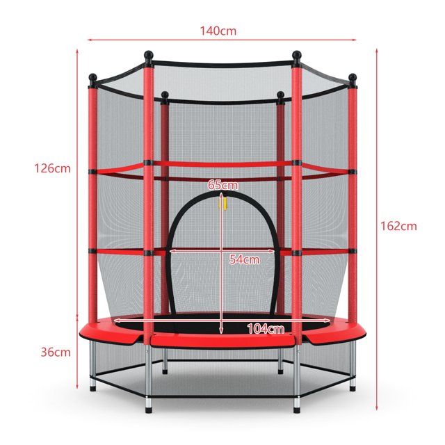 Best  Trampoline with Net Enclosure for Kids