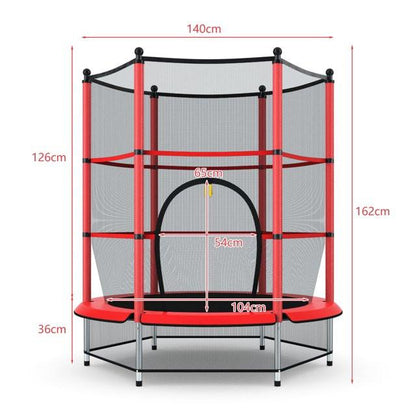 Best  Trampoline with Net Enclosure for Kids