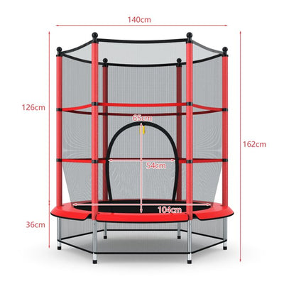 Best  Trampoline with Net Enclosure for Kids