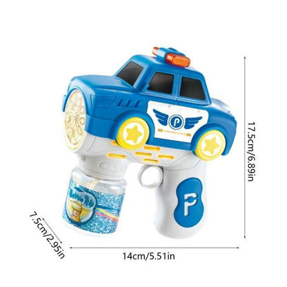 Letfool 12 Hole Foaming Bubble Machine Gun Childrens Toys